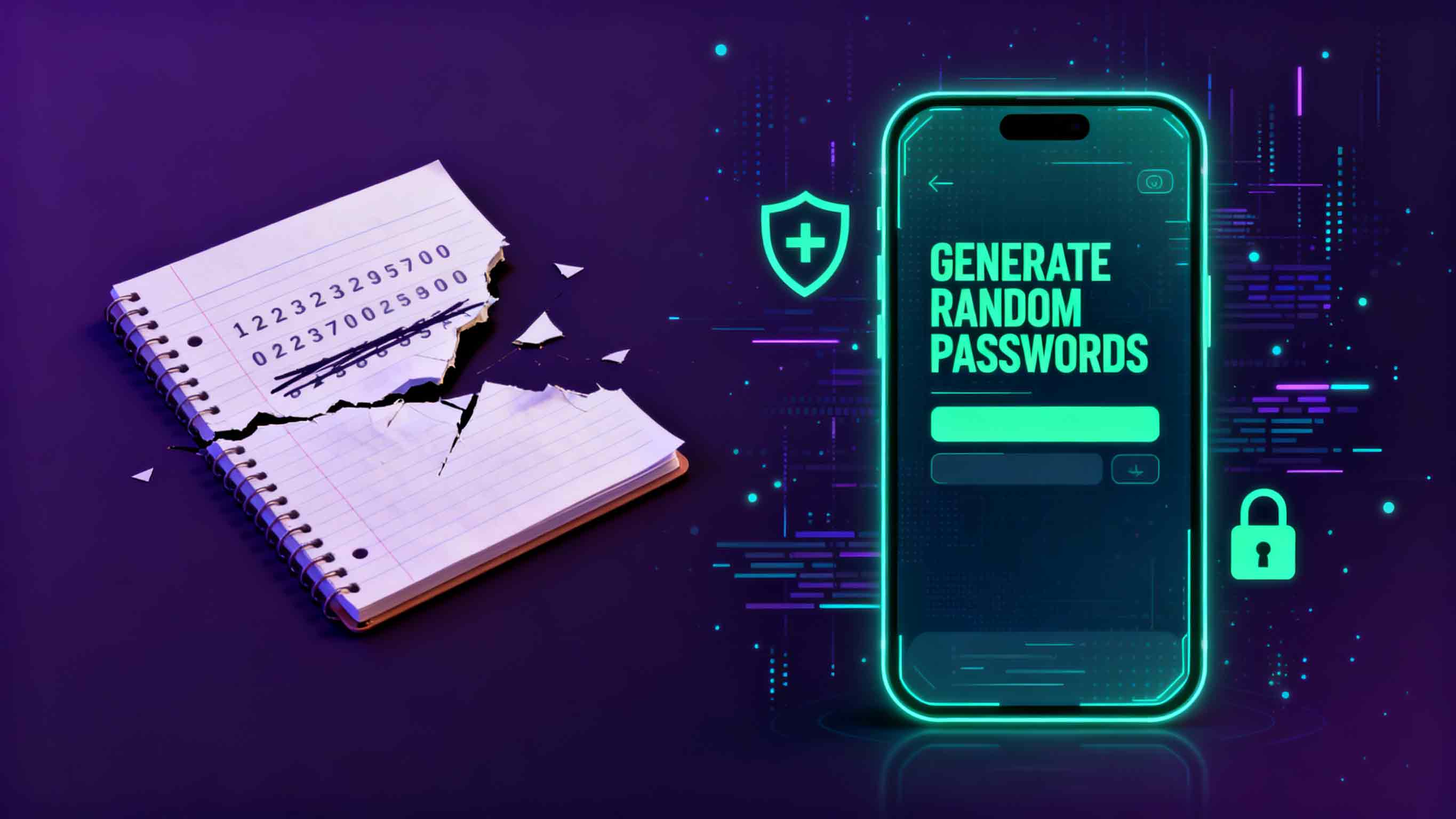Password uniqueness illustration